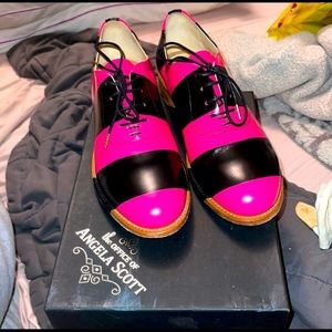 The Office Of Angela Scott “Mr. Smith” Striped Oxfords